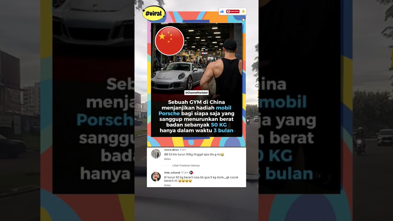 Hadiah Mobil Jika BB Turun 50kg #shortvideo #beritaviral
