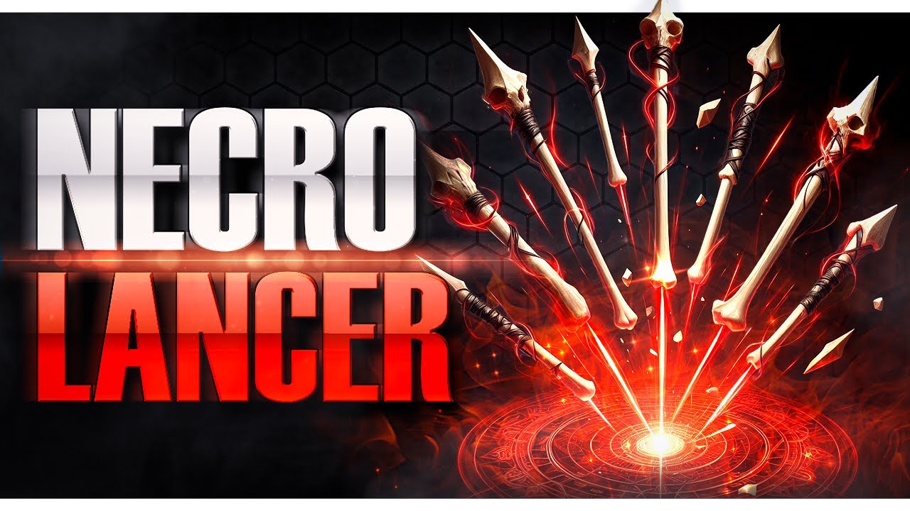 NEW FASTEST NECROMANCER LANCE BUILD NecroLancer Full Guide | Diablo Immortal