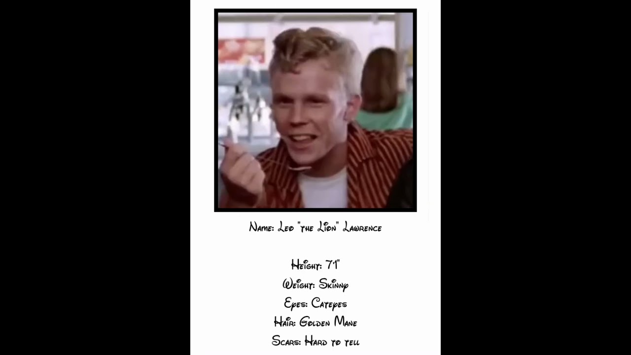 Putzie as Leo 