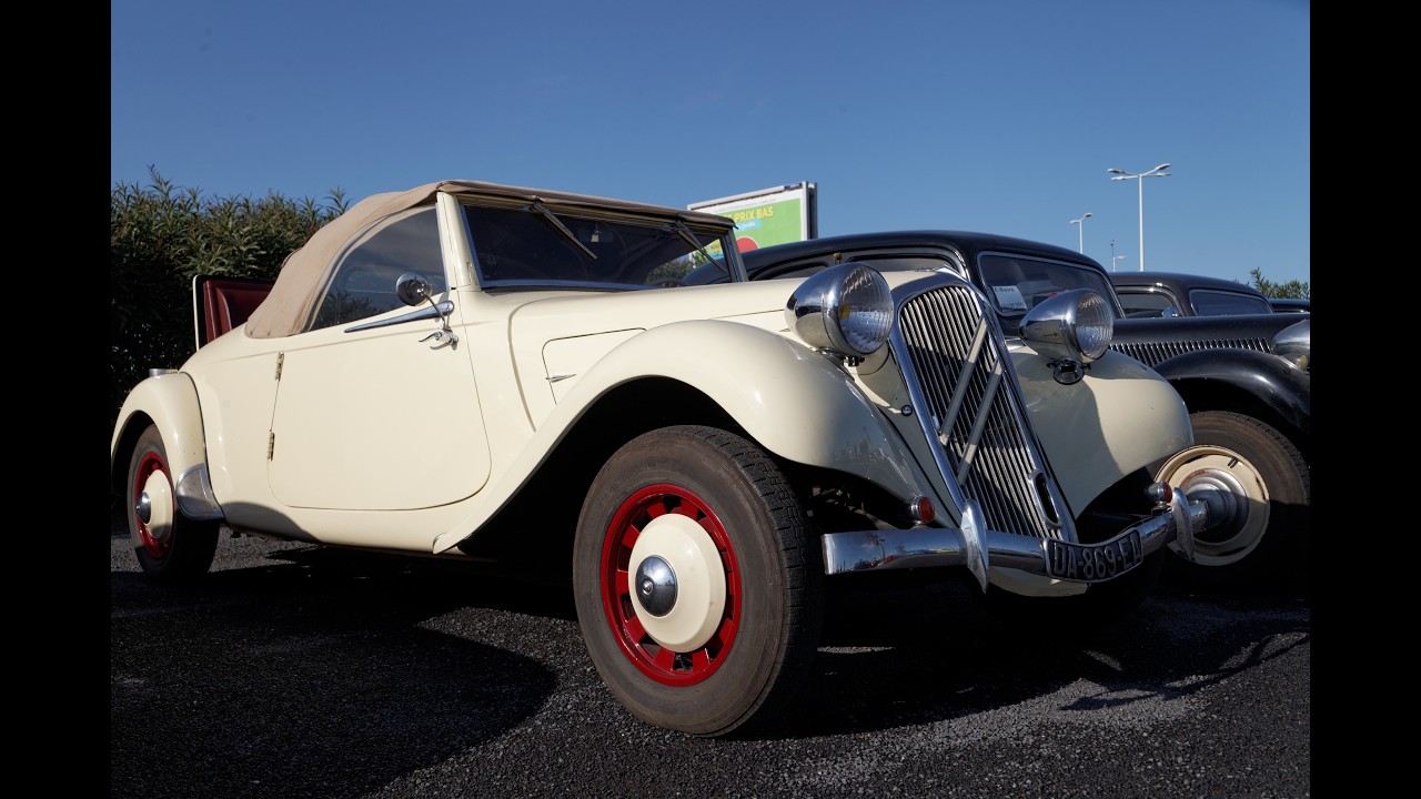 Présentation de la traction 11B cabriolet 1937 par Marc son propriétaire