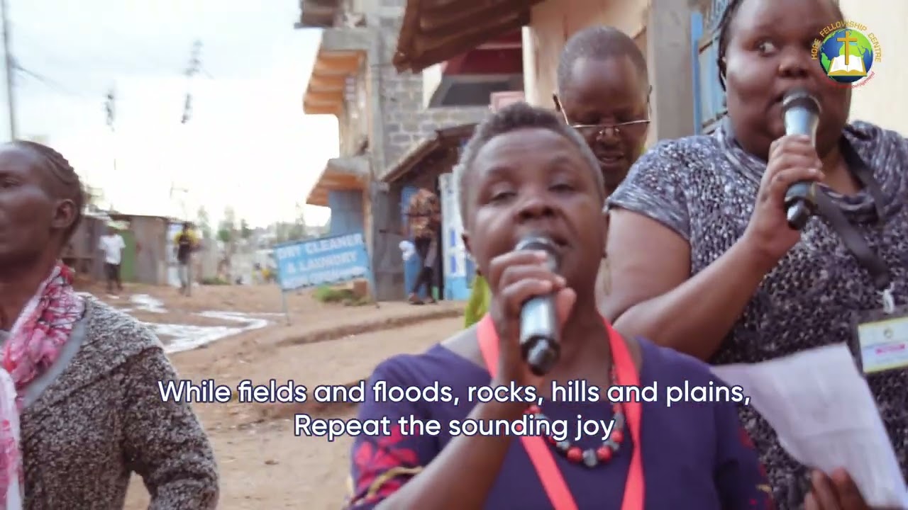 Street worship | Joy to the world