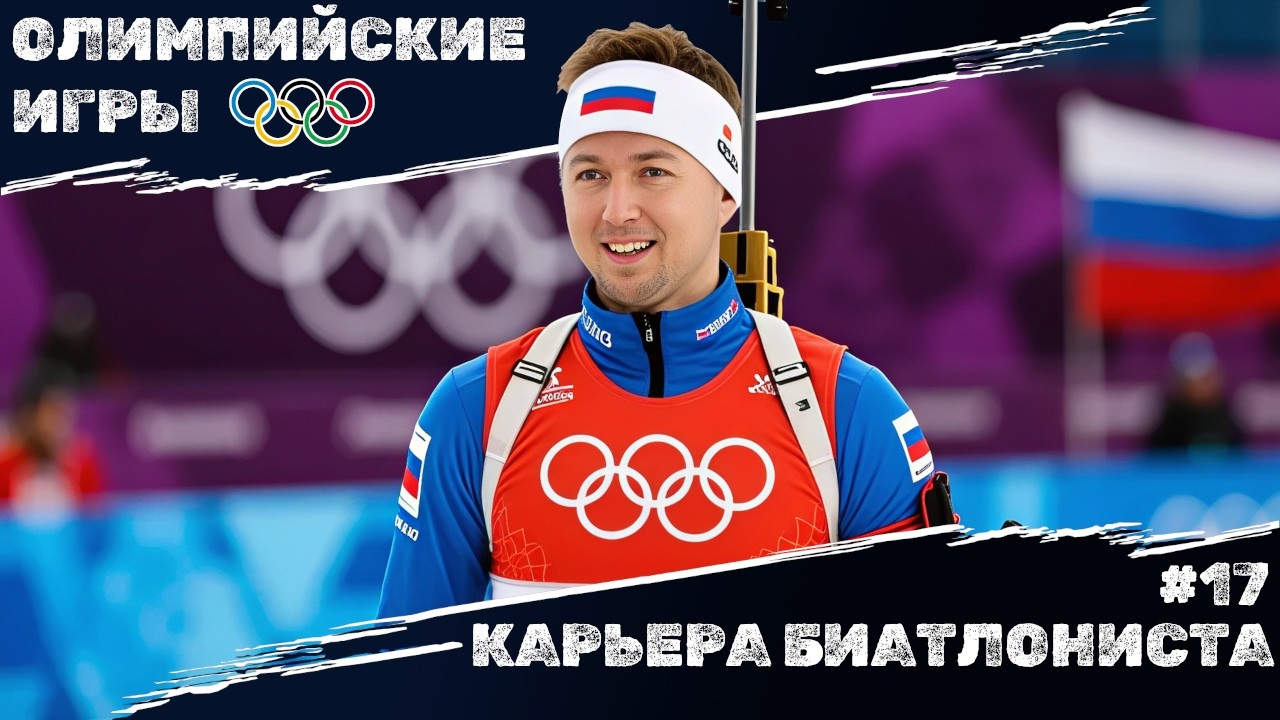 NGL Biathlon 2026 КАРЬЕРА #17 - МОЯ ВТОРАЯ ОЛИМПИАДА