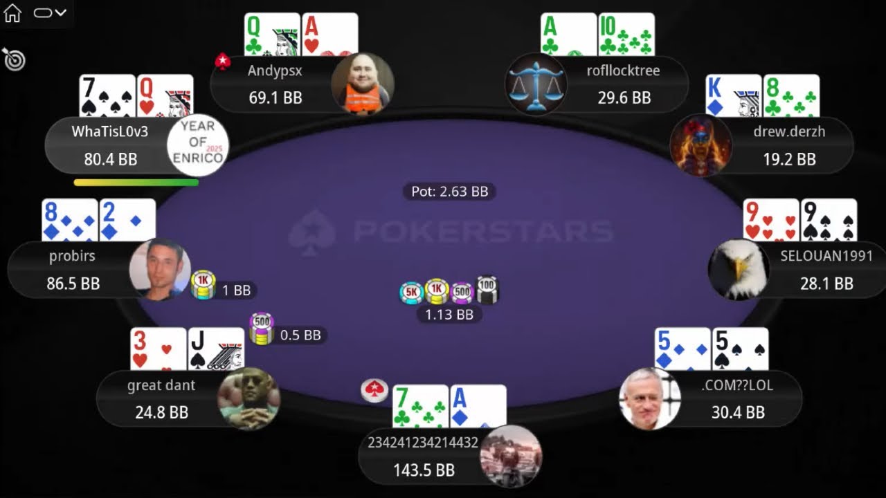 WhaTisL0v3 vs great dant vs probirs &ndash; Final Table Replay (Titans Event)