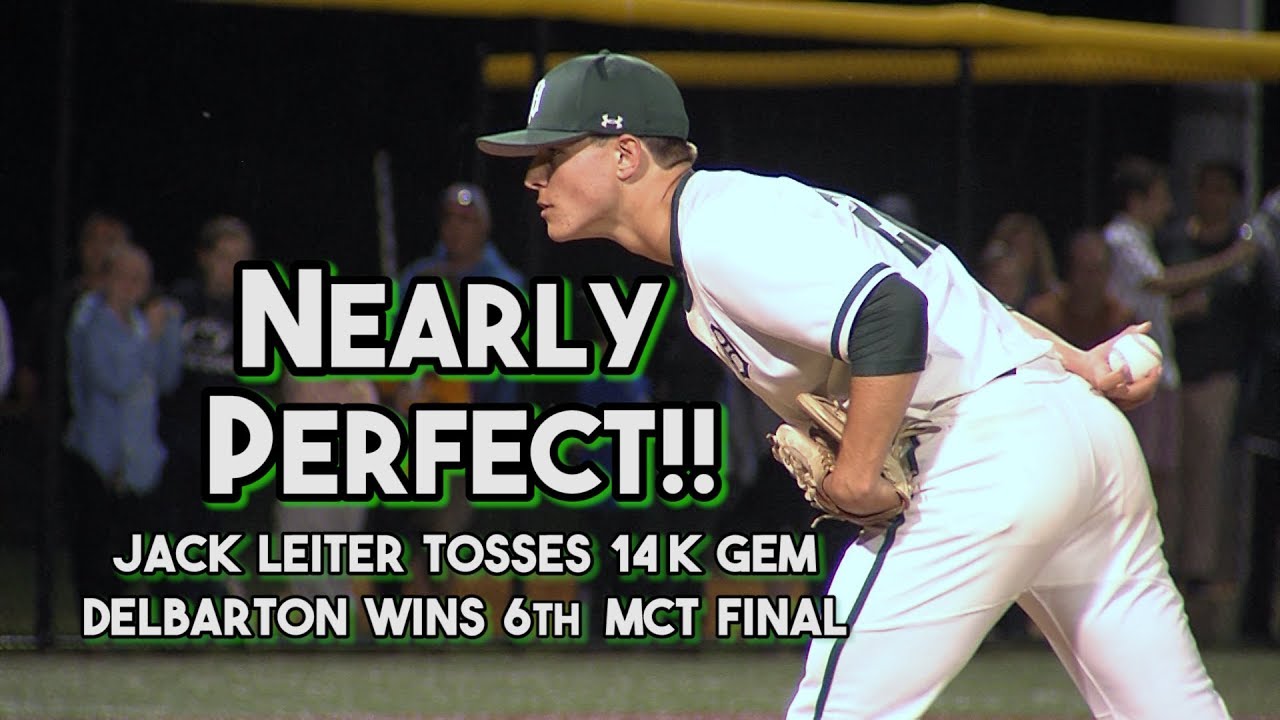 2019 MLB Draft Watch | Jack Leiter | Delbarton (N.J.) RHP | 14 K's, One-Hitter vs. West Morris