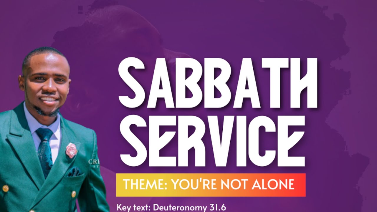 DON'T GIVE UP! YOU ARE NOT ALONE ||NYAMAGWA SDA SEC. SCHOOL SABBATH SERVICE WITH PR. HARRISON OYARO