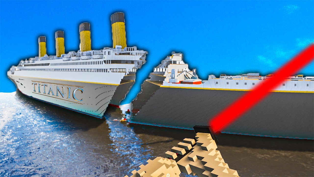 PŘESEKNUL JSEM TITANIC NA PŮL EPICKOU KATANOU! - Teardown Mods