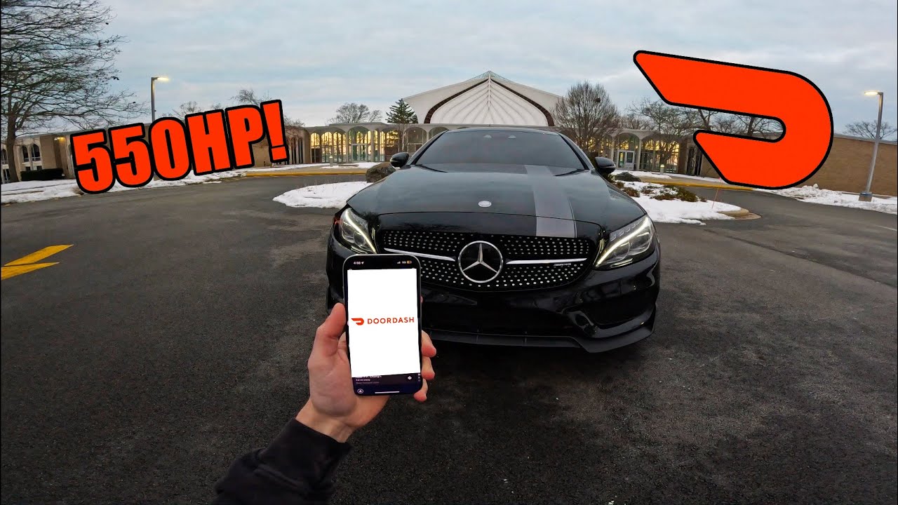 POV: DoorDashing In My Tuned AMG (550HP & LOUD)