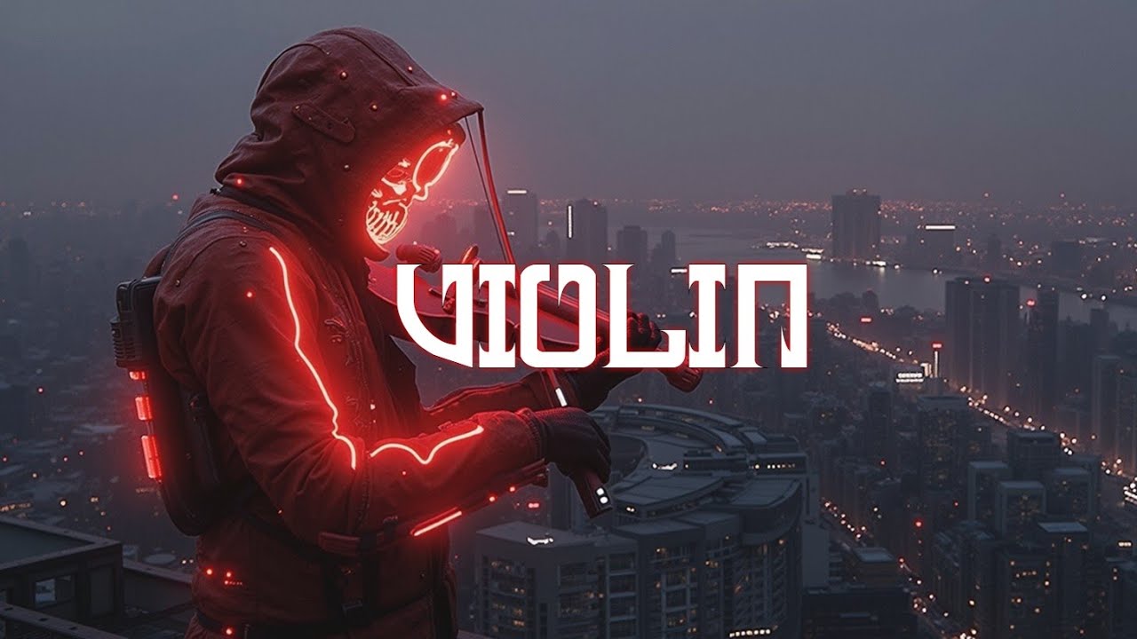 Epic Neon Violin Instrumental Mix ~ Heavy Metal Hip Hop Fusion Vibes 🎶🏙️