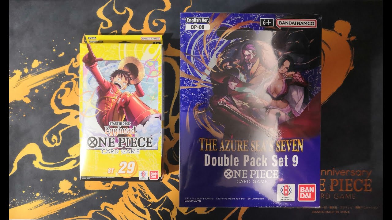 4/4 Esto debe ser una BROMA ! ! !  One Piece ST29 & Double Pack Set 9