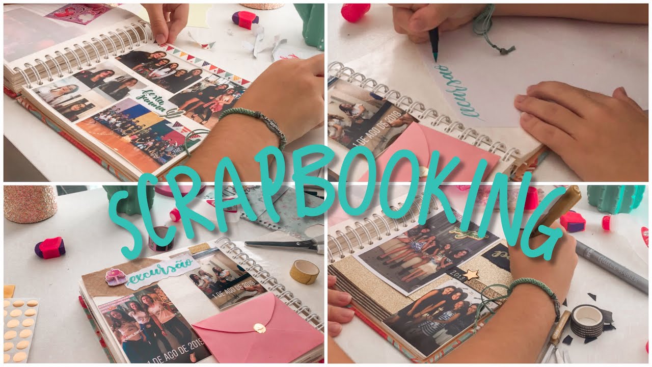 FAZENDO SCRAPBOOK + DICAS/ ISADORA VILELA