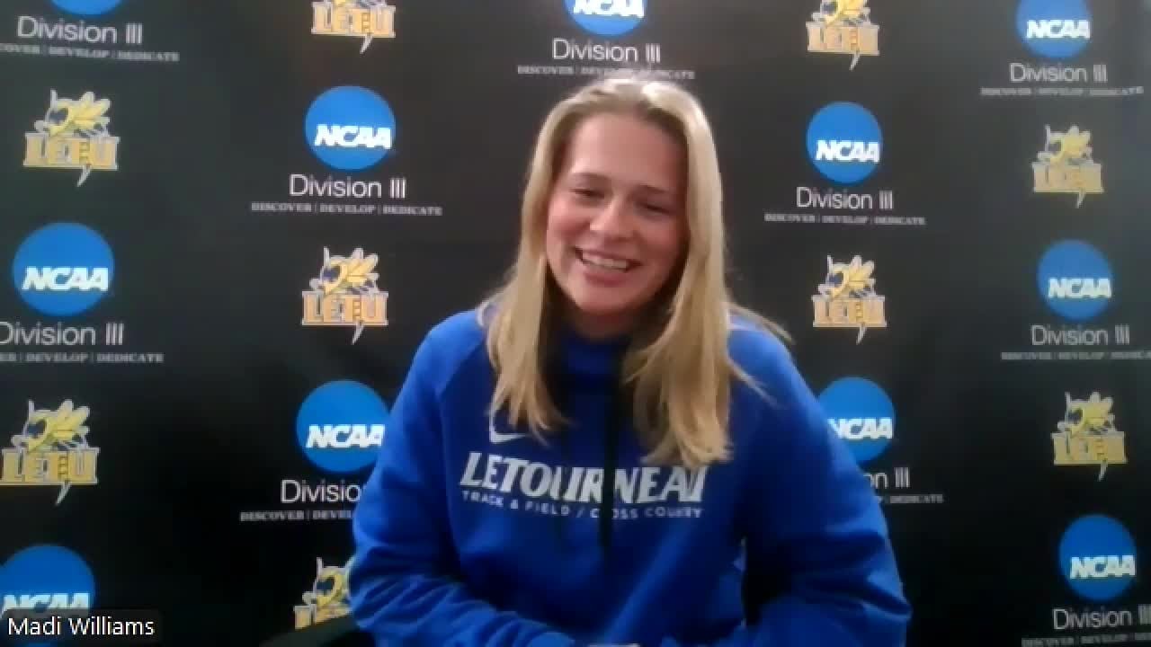 ‘I was so excited’: Edom’s Williams looks to keep setting records at LeTourneau