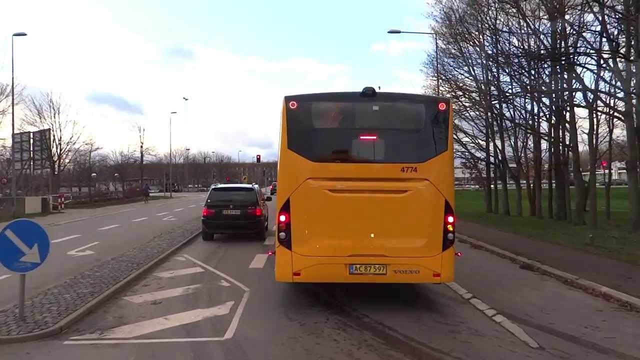 Volvo B8RLE / 8900. Dashboard + short drive