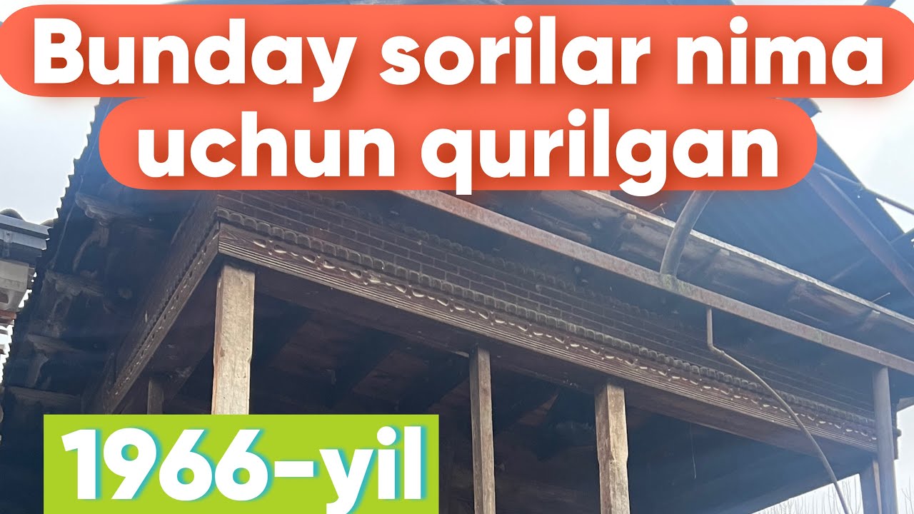 Balant sorilar qurilish sababini bilarmidingiz 