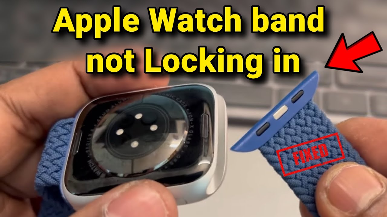 Ремешок Apple Watch не фиксируется: как исправить