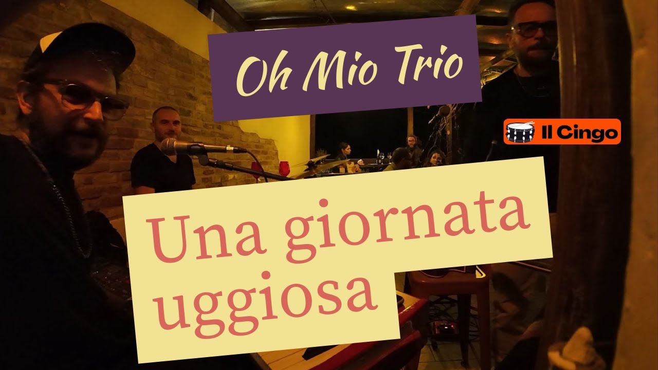 🎶 Una giornata uggiosa – Lucio Battisti | live con Oh Mio Trio