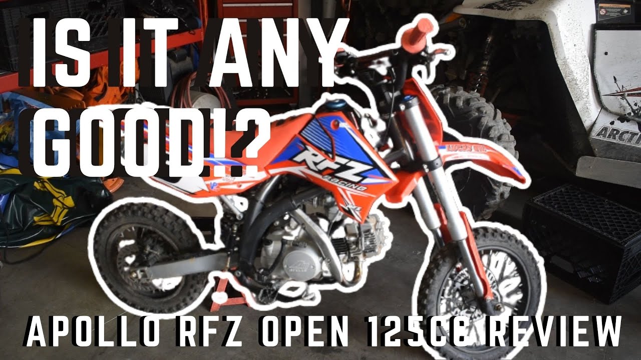 2020 Apollo RFZ OPEN 125cc Pit Bike Review