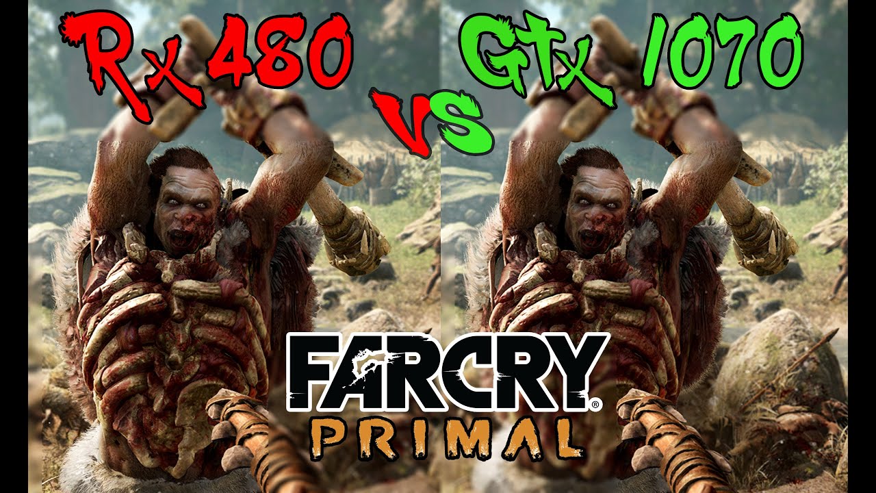 Far Cry Primal | RX 480 Crossfire vs 1070 | FRAME-RATE WAR | MAXED OUT (1080p)