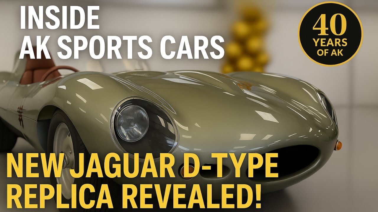 Inside AK Sports Cars: The New AKD Jaguar D-Type Replica, Cobra Legends & GT40 Dreams!