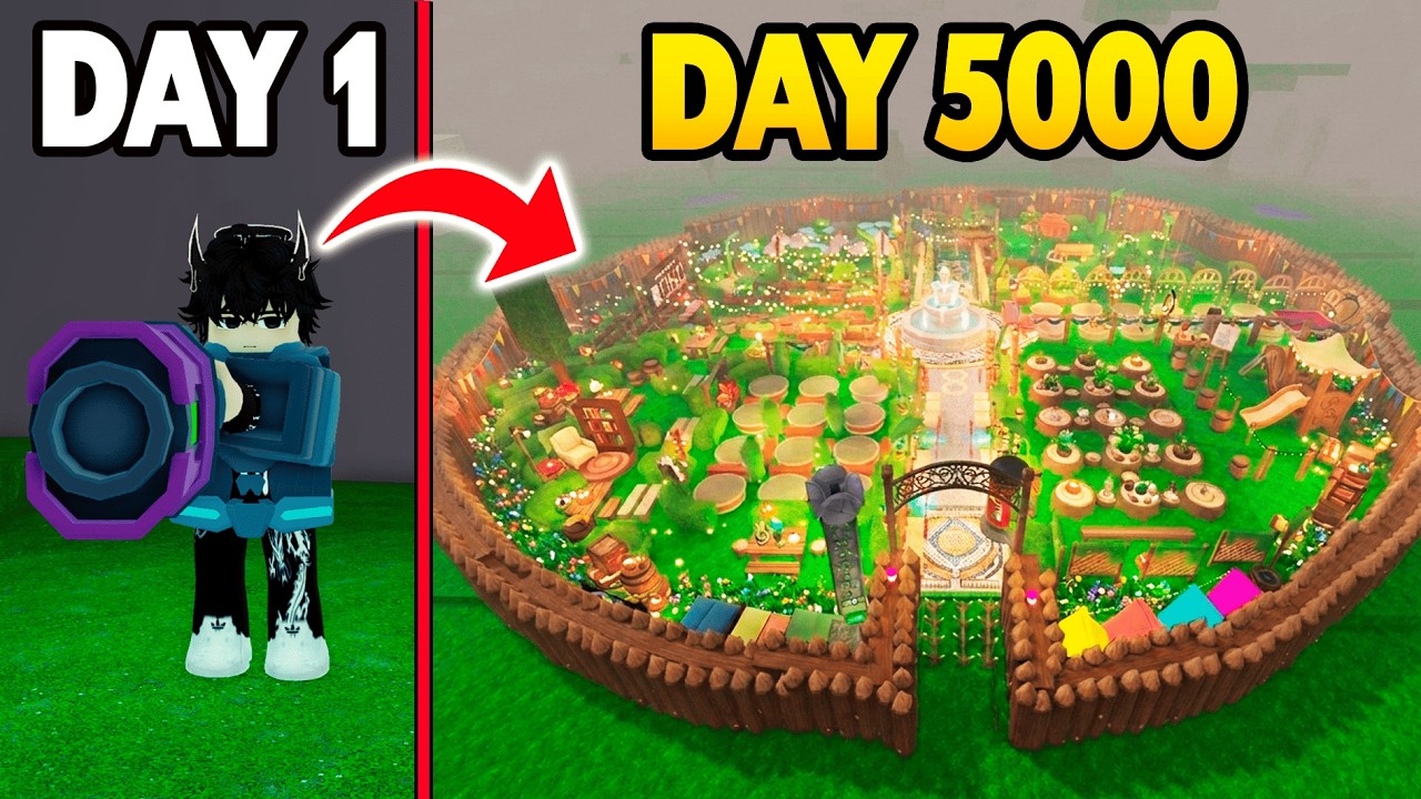 I Spent 5000 Days Building the ULTIMATE Base in 99 Nights in the Forest