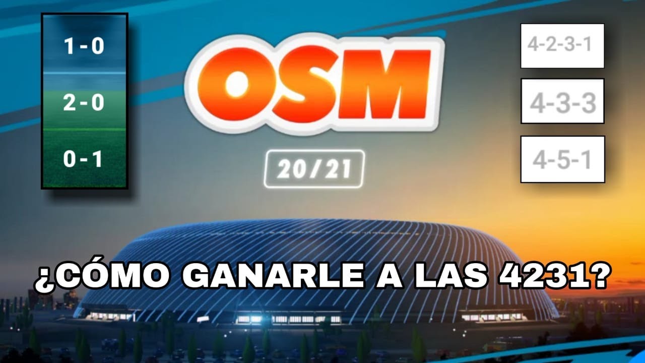 ¿CÓMO GANARLE A LAS 4231? | LAS MEJORES CONTRATÁCTICAS #1 | ⚽ OSM 20/21 ⚽