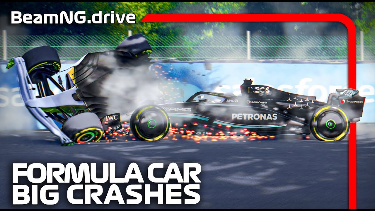 Formula Car BIG CRASHES #10 | BeamNG.drive