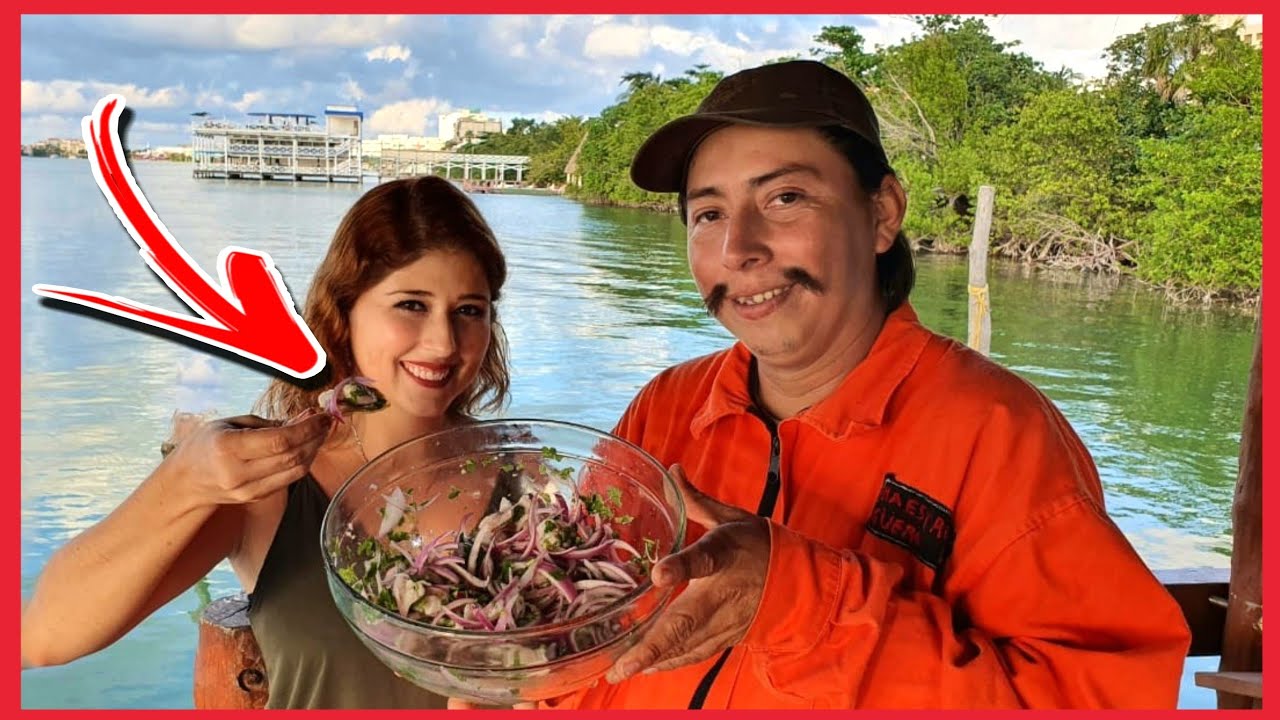 Disfrutando CANCÚN 🌴 con un CEVICHE estilo PERUANO (RECETA fácil y DELICIOSA👩‍🍳)
