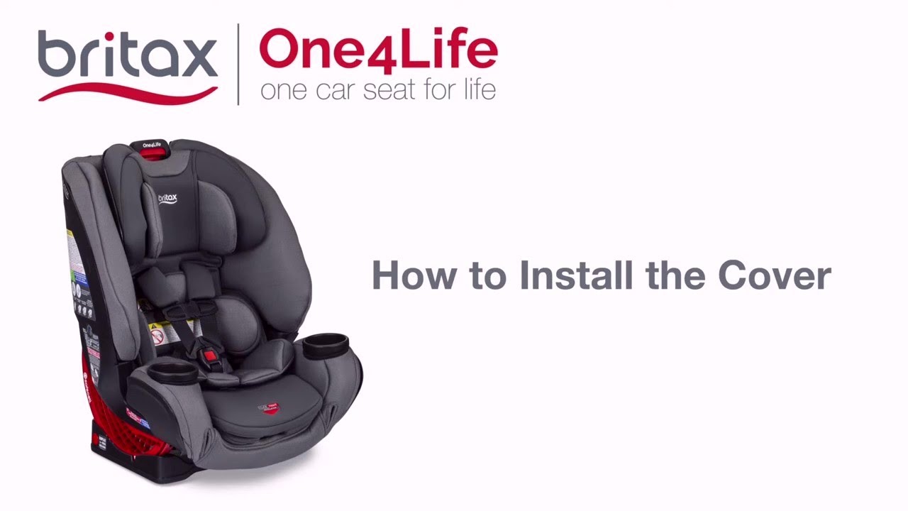 How To Replace The Cover On Britax One4Life All-In-One Car Seats in 5 Minutes!