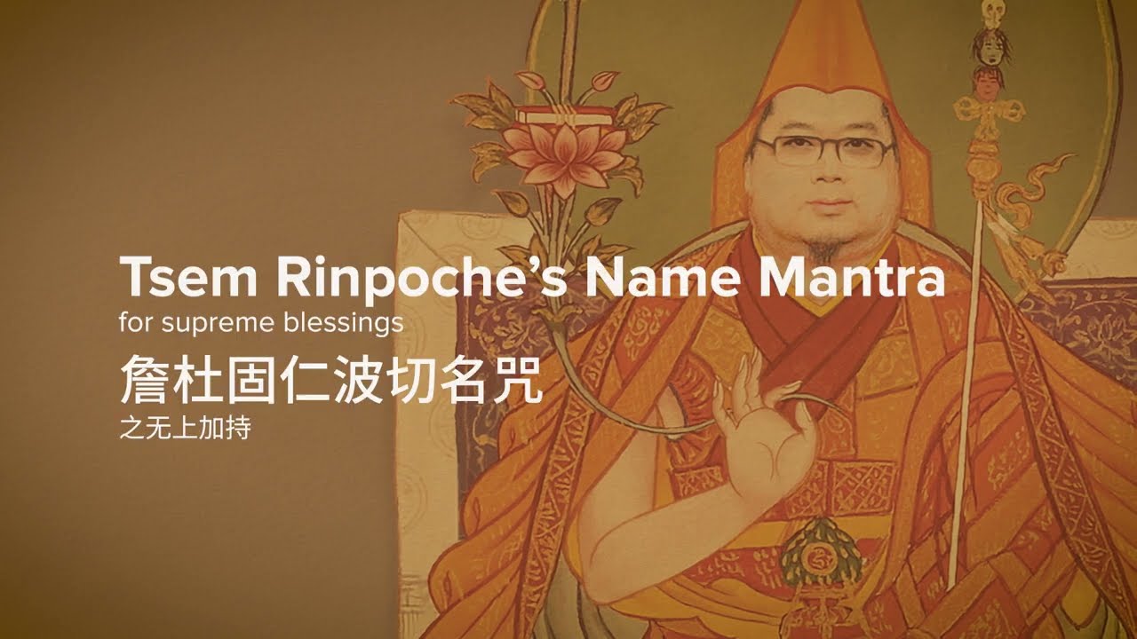 Tsem Rinpoche’s Name Mantra | 詹杜固仁波切名咒