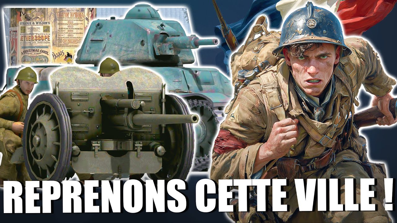 Bataille de France 1940 🇫🇷 : Les français contre-attaquent ! | Gates of Hell