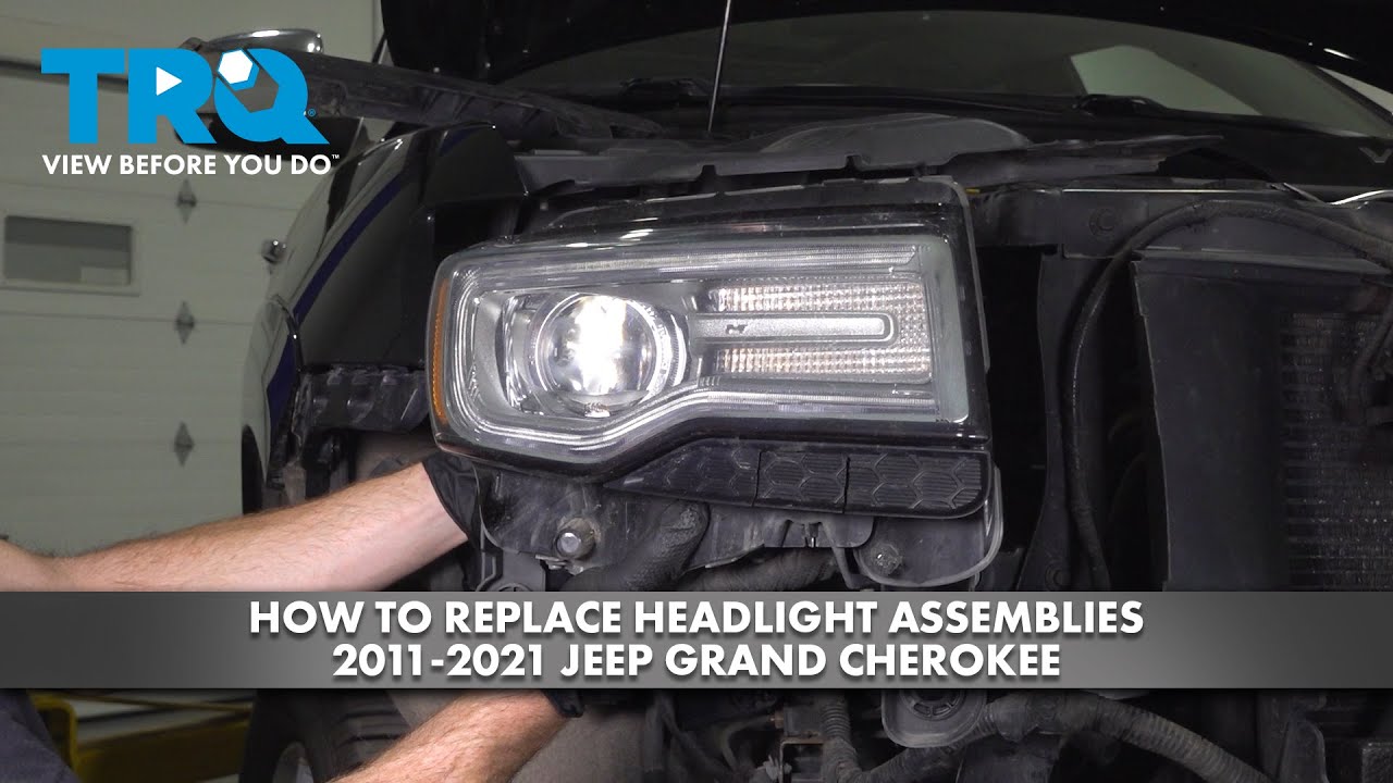 How to Replace Headlight Assemblies 2011-2021 Jeep Grand Cherokee