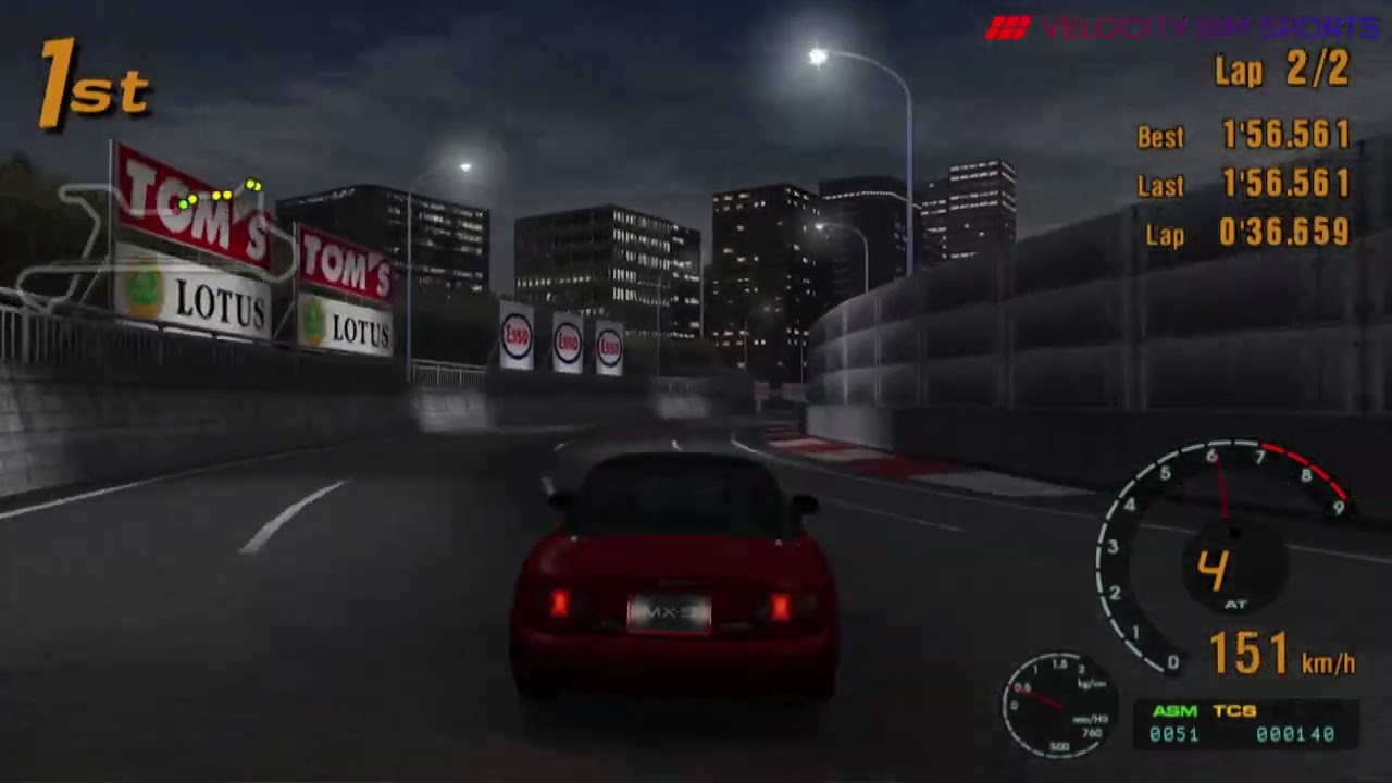 Gran Turismo 3 Beginner League 80s Sports Car Cup SS Route 5