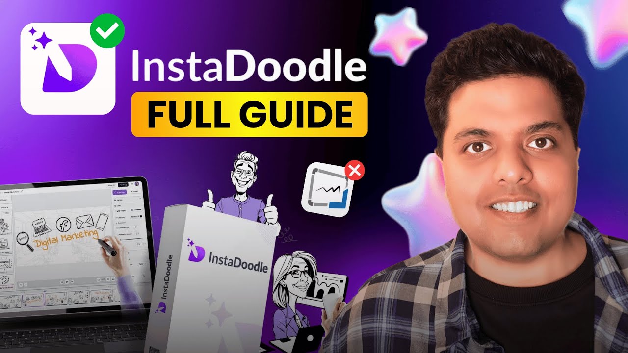 This AI Makes Doodle Videos in Seconds | InstaDoodle AI Tutorial 🔥