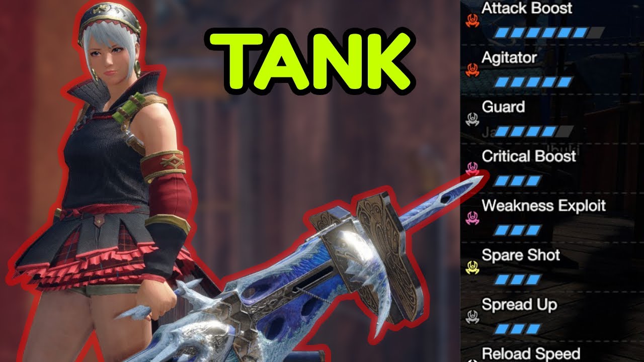 The Tank HBG Set For Monster Hunter Sunbreak