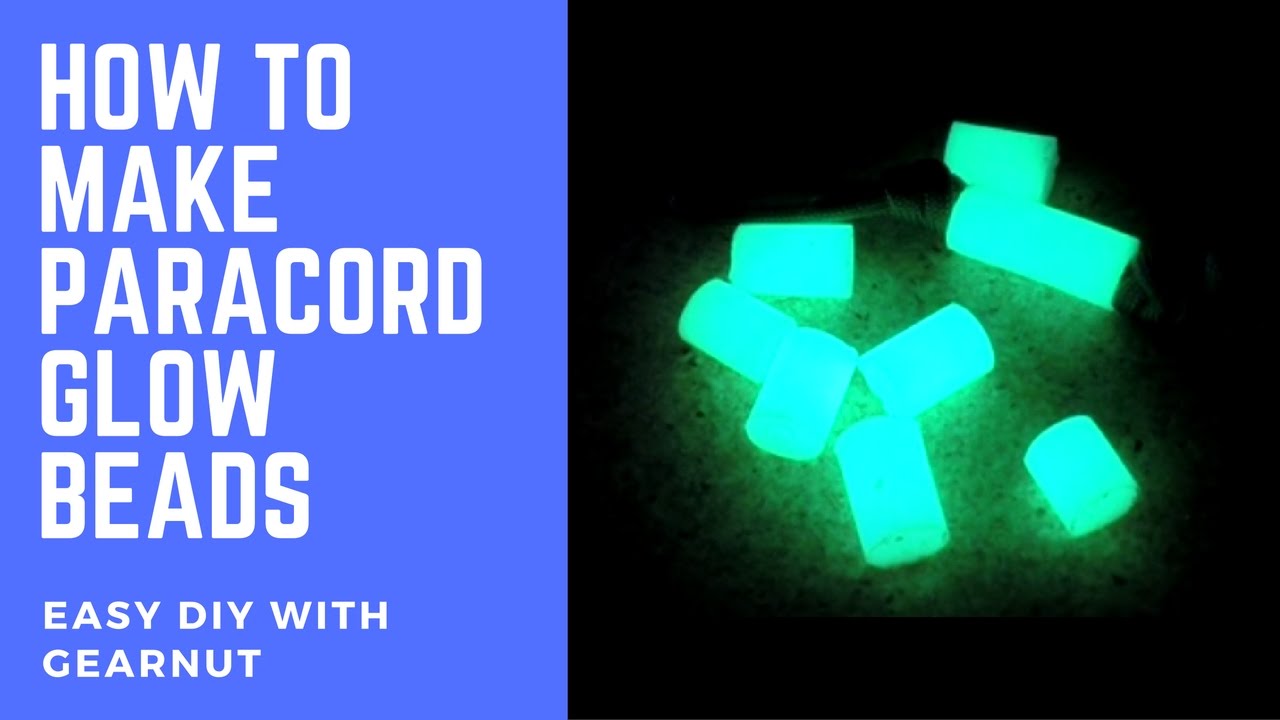How to Make Paracord Glow Beads