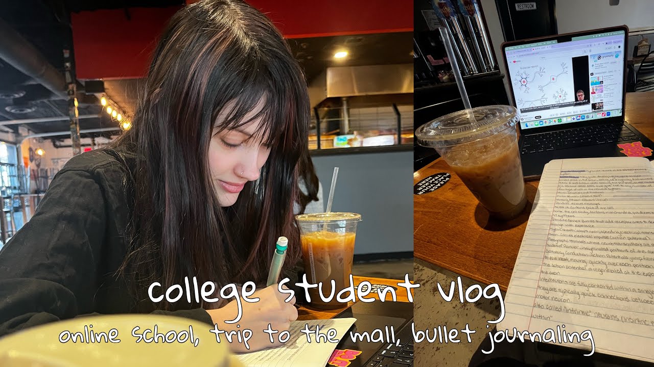 College Student Vlog ✮ First Video!!