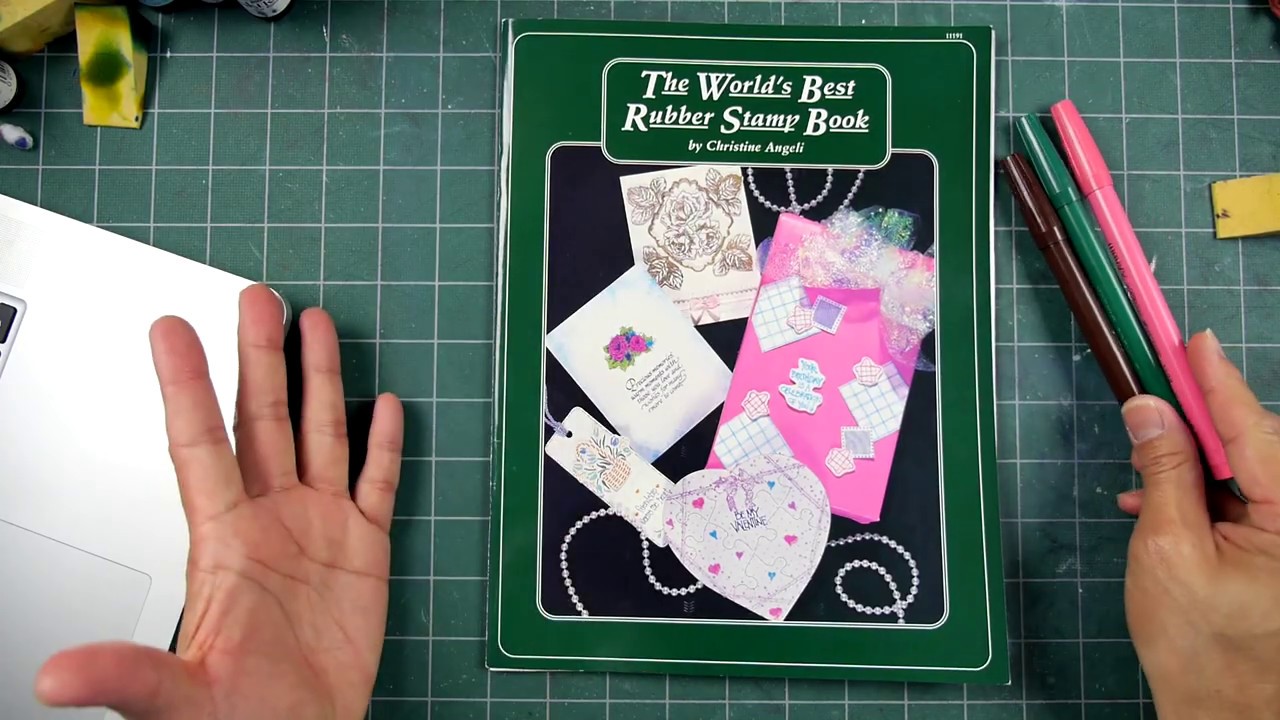 Rubber Stamp Show-and-Tell: The World's Best Rubber Stamp Book (1992) by Christine Angeli