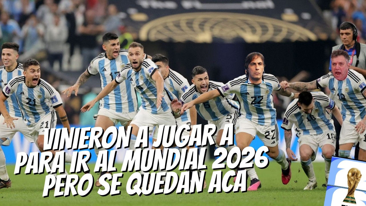 VINIERON PARA JUGAR EL MUNDIAL Y SE PIERDEN LA COPA DEL MUNDO 2026