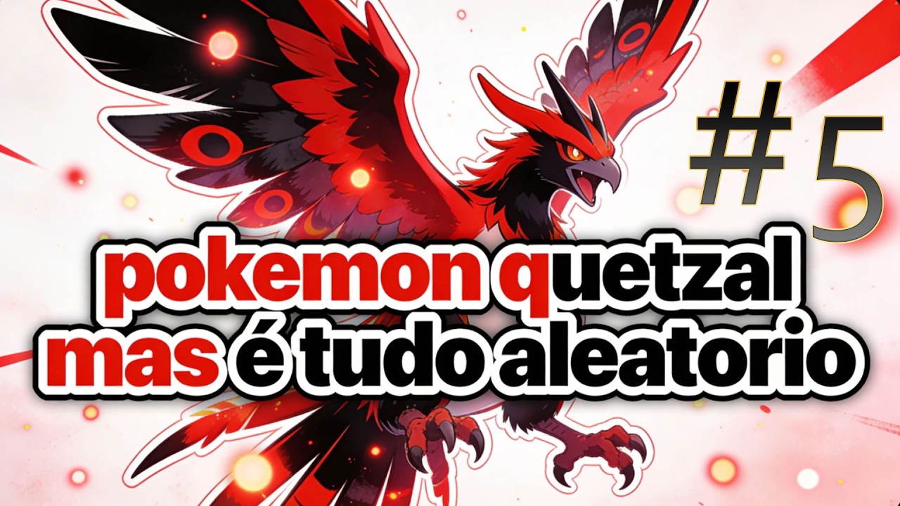 Pokemon Quetzal mas tudo é aleatório #5 ginásio 5 e team aqua no laboratório