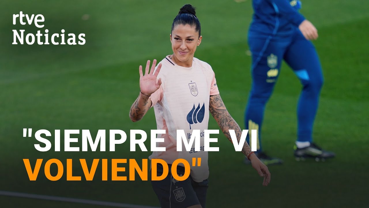 FÚTBOL: JENNI HERMOSO se muestra FELIZ Y ORGULLOSA por su REGRESO A LA SELECCIÓN | RTVE Noticias