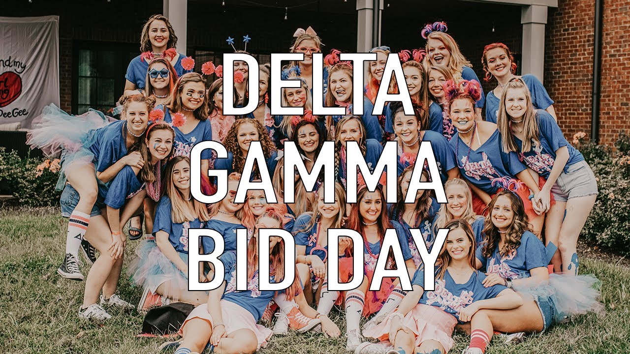 University of Tennessee Knoxville - Delta Gamma Bid Day 2018