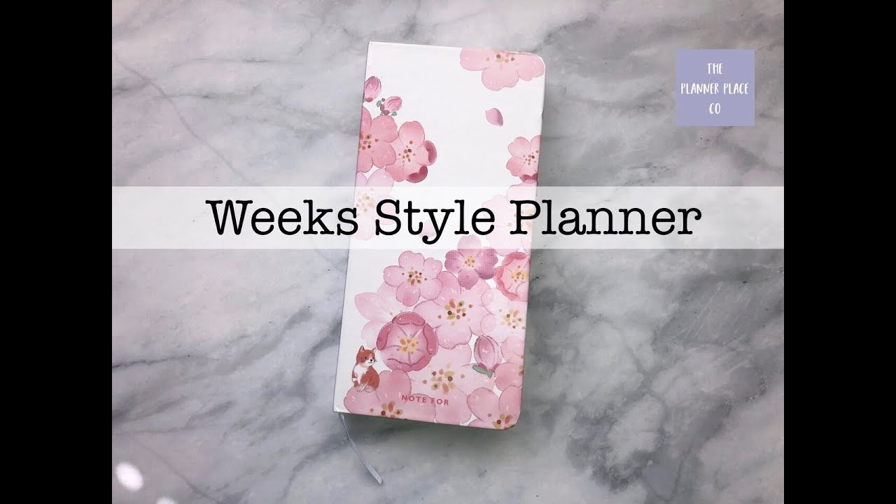 $15 Weeks Style Planner Flip |Hobonichi Weeks Alternative