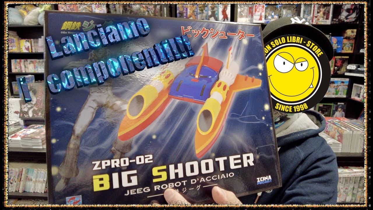 ZPRO 02 BIG SHOOTER! Jeeg Robot D'Acciaio! Zona Project!