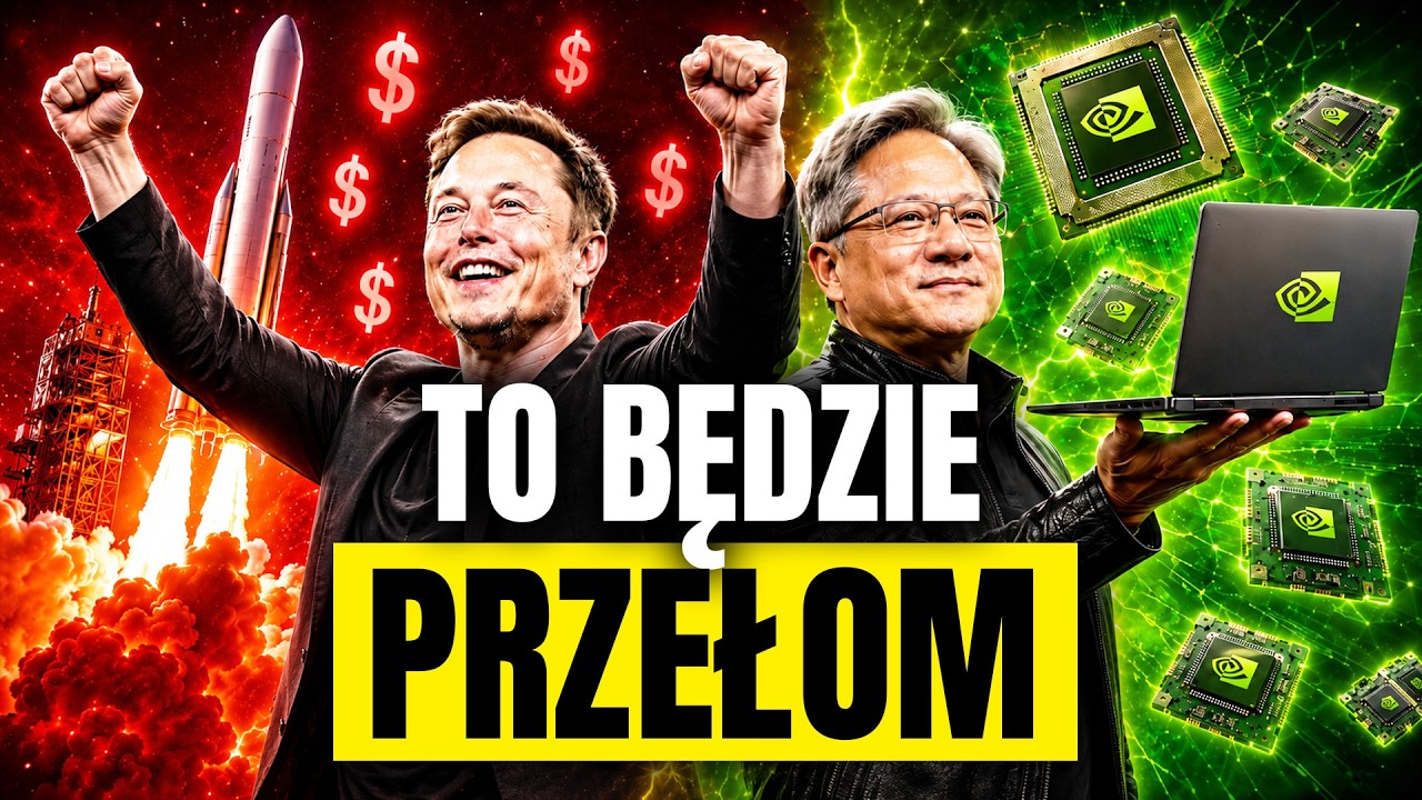 KONIEC komputer&oacute;w, jakie znałeś. Nvidia ogłasza nowość. Znamy ceny akcji SpaceX