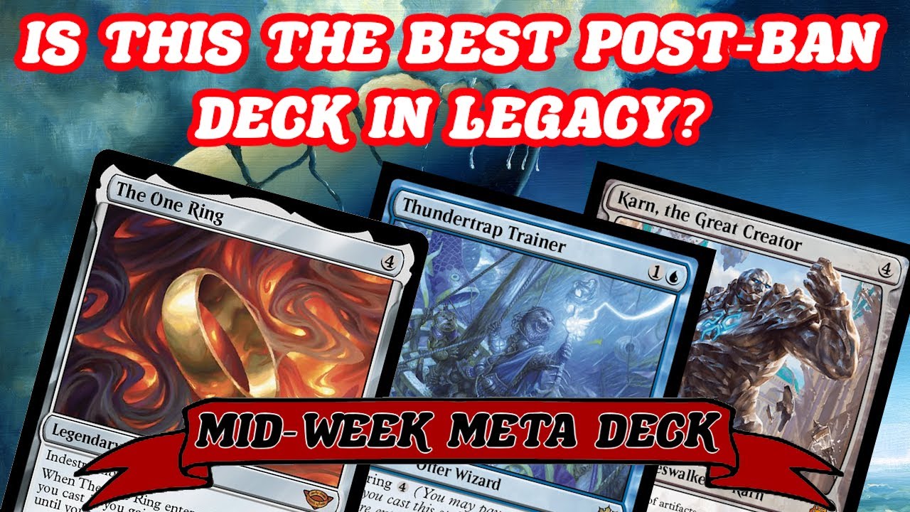 IS THIS THE BEST POST-BAN DECK IN LEGACY? Mono-Blue Cloudpost Challenge Winning Deck MTG