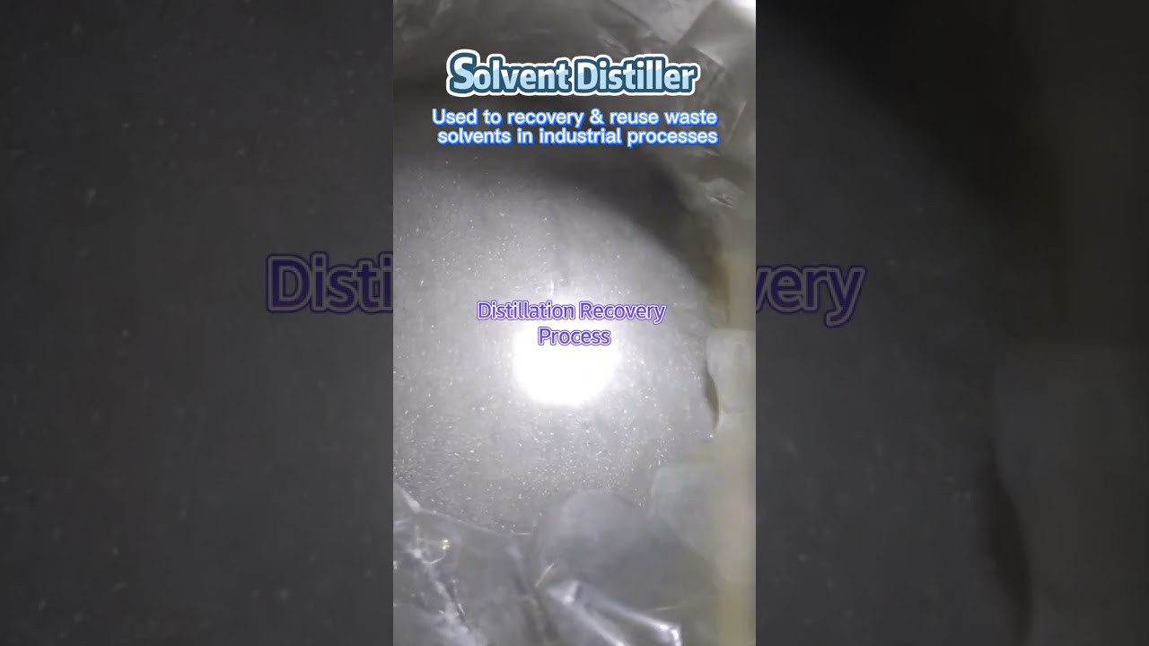 Solvent Distiller   Used to recovery & reuse waste solvents by distillation