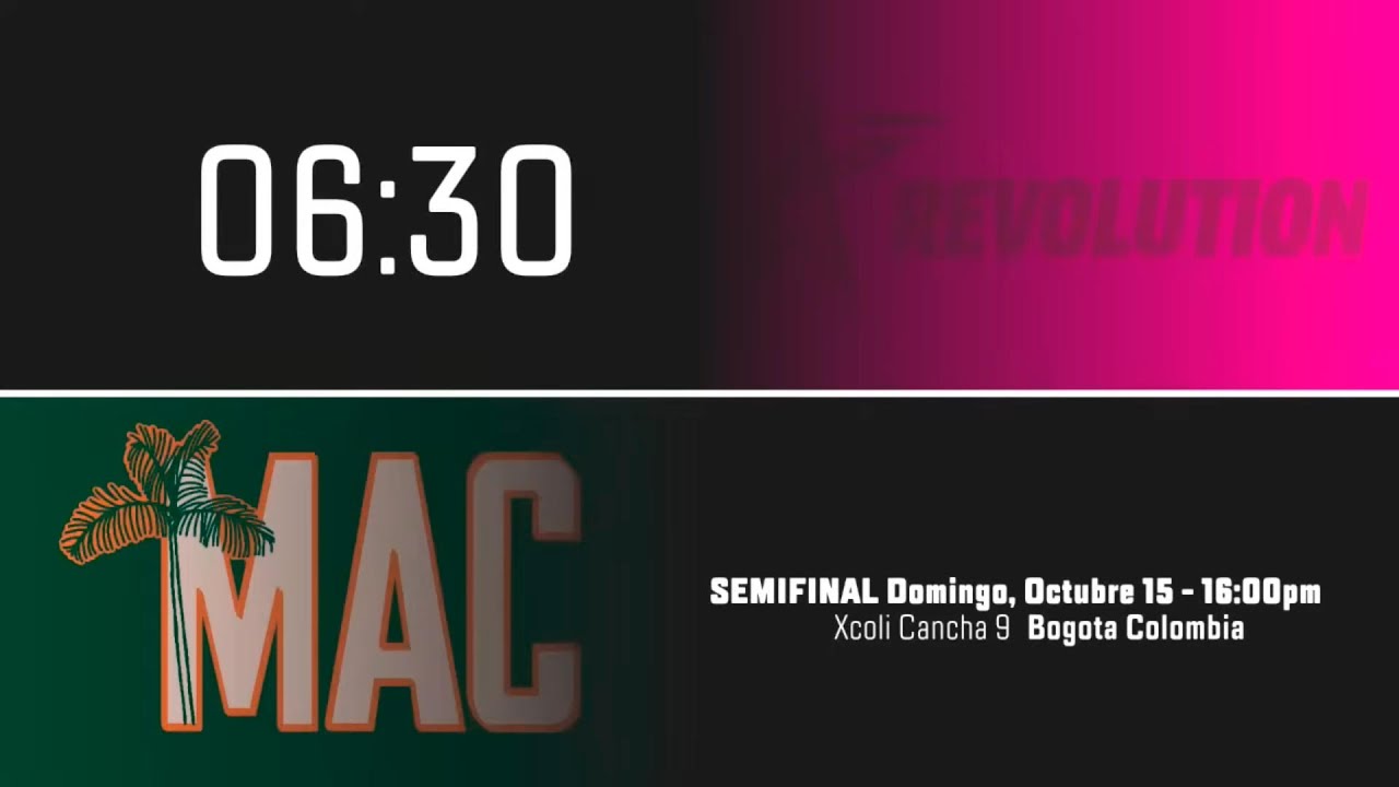 NACIONAL DE CLUBES 2023 - SEMIFINALES FEMENINA - REVOLUTION vs MACANA