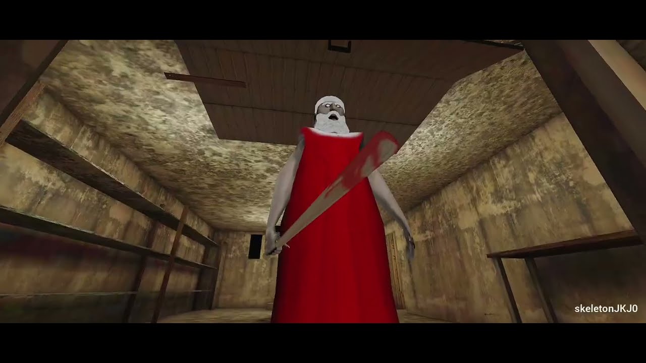 Granny Christmas Update extreme Mode | Car Escape
