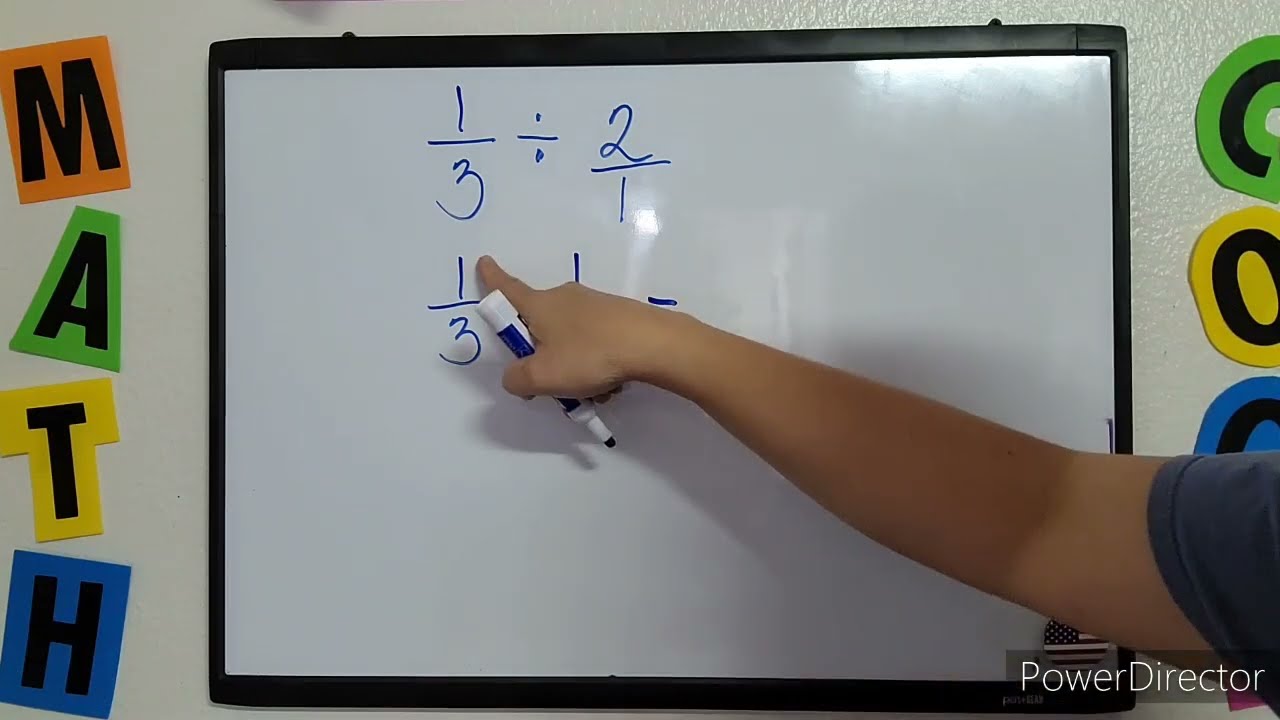 TAGALOG: Division of Fractions #TeacherA #MathinTagalog