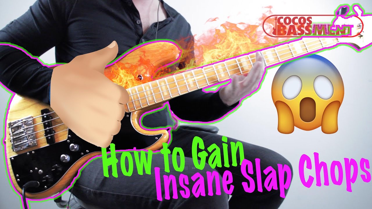 Slap Bass Lesson - Crazy Triplets