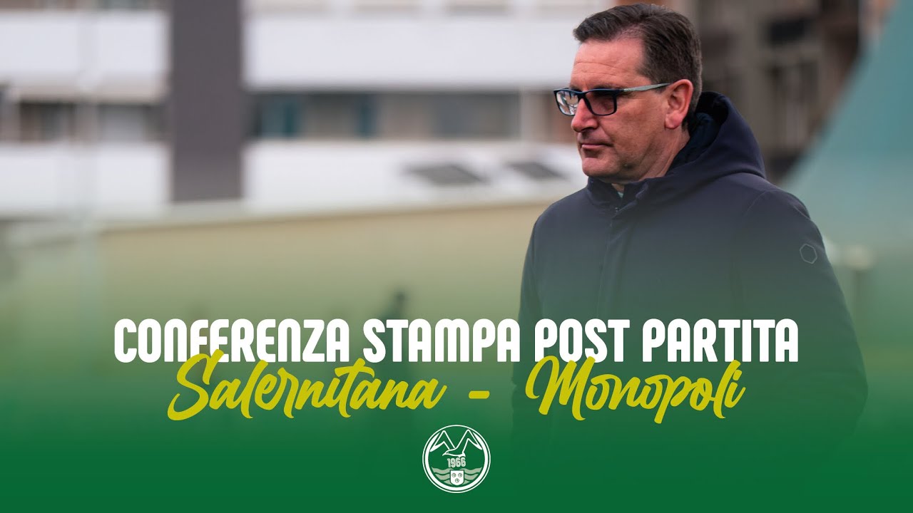 Conferenza stampa post gara di Mister Colombo | Salernitana-Monopoli 0-1 | Day 28 | Serie C Sky Wifi